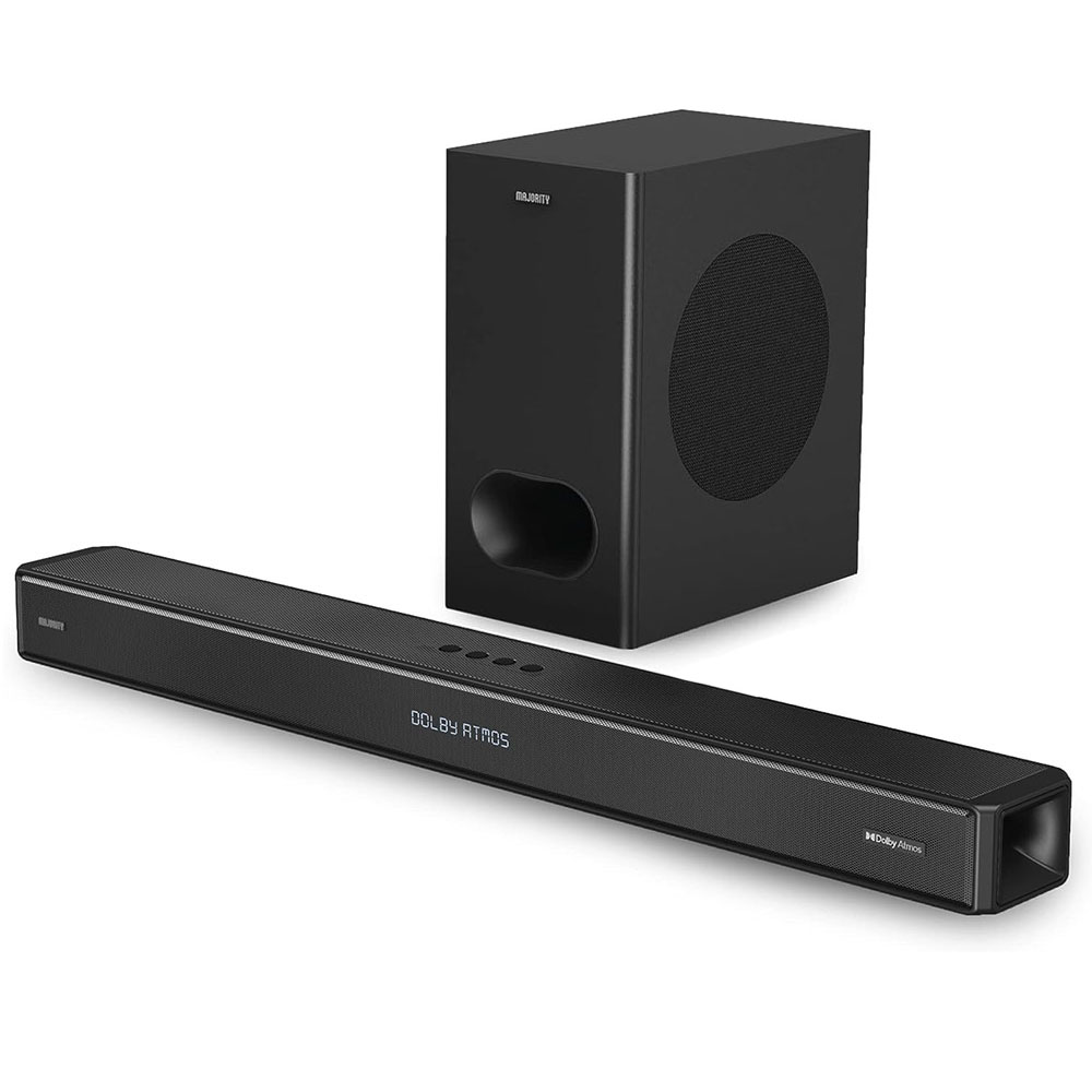 Majority Sierra Dolby Atmos 2.1.2 Kablosuz Subwoofer'lı Soundbar